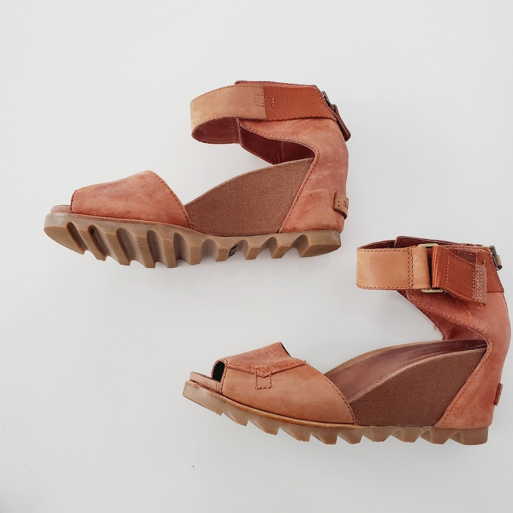 Sorel JOANIE II Slingback Wedge Sandals Size 7.5 - Picture 5 of 14